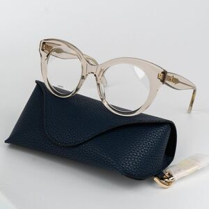 Loewe CURVY Women Eyeglasses Brown Round LW50074I 057 NEW AUTHENTIC